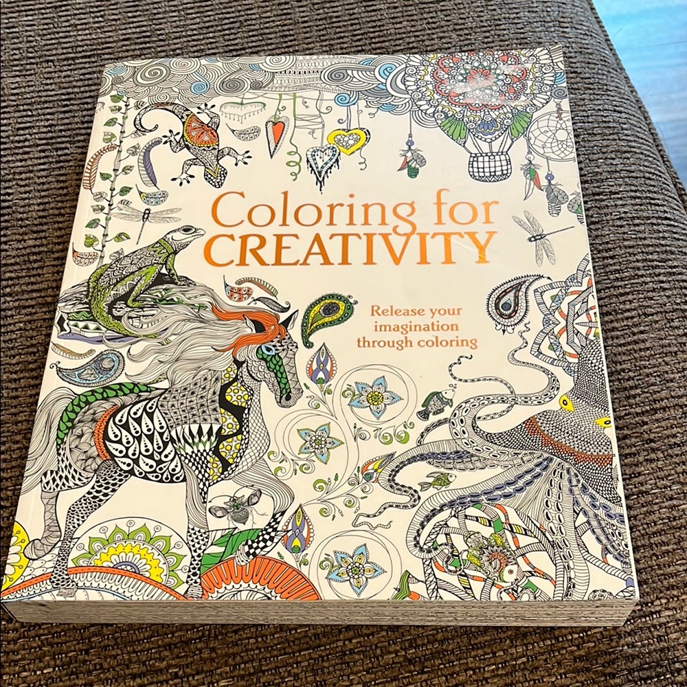 Paragon Coloring for Creativity Book / Never Used